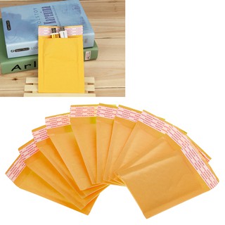 10x Kraft Bubble Padded Mail Bags Paper Shipping Envelopes