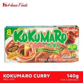 House Foods Kokumaro Japanese Curry Med Hot 140g