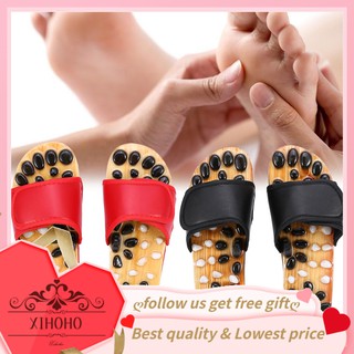❤READY STOCK❤ Men Women Reflexology Naturopathy Foot Massage Slippers Acupuncture Health Care Massage Shoes