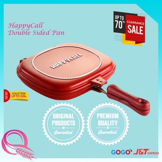 Happycall Double Pan Multi Purpose Red Non-Stick Pan Induction Pan Red Pan