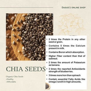 1kilo Organic Chia Seeds
