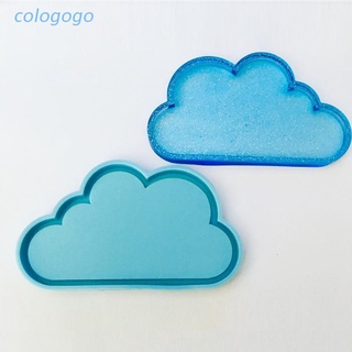COLO Cloud Resin Coaster Molds Cloud Silicone Mold DIY Handmade Epoxy Resin Decoration Tray Mold Cloud Shape Resin Mold Tools