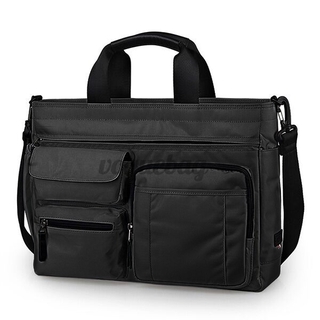 Men Nylon Multi-pocket Handbag For 14 Inch Computer Business Crossbody Bag (3)