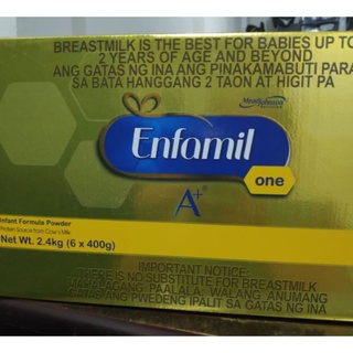 Enfamil A+ one 0 to 6months 2.4kg