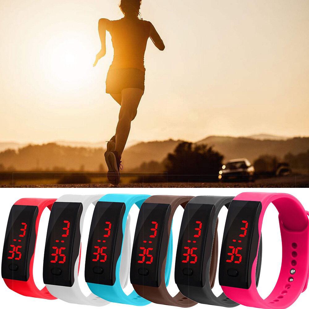 Kids Watches Sports Waterproof Silicone Band LED Digital Wrist Watch Students Silicone Band Bracelet