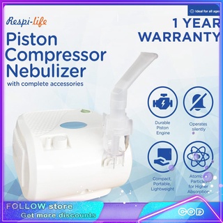 Respi-life Nebulizer w/ FREE Accessories (NEW MODEL)nebulizer
