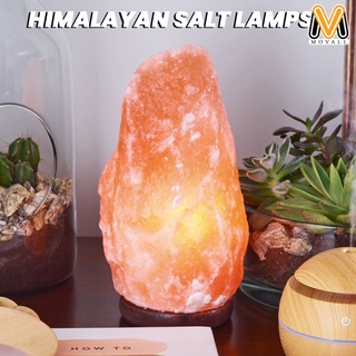 Movall Himalayan Salt Lamp 2-3kg with dimmer switch and bulb