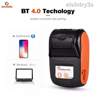 ✟✿Senda SDXP-210 PT-210 Portable Wireless Bluetooth Thermal Printer Handheld 58mm Receipt
