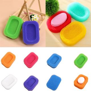 1pc Soap box Creative sponge soap box home absorbent and easy to dry bathroom cleaning