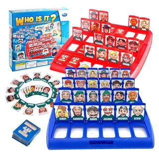 Portable Funny Indoor Tabletop Who Is It Board Game Guessing Games Kids Children Adults Family Schoo