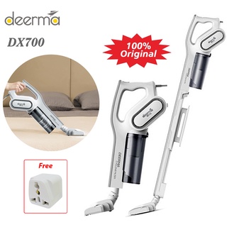 Deerma 2-in-1 Vertical Hand-held Vacuum Cleaner With Large Capacity Dust Box Low Noise DX700