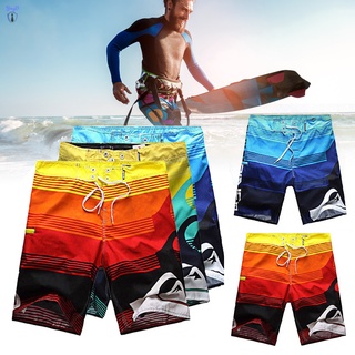 YI Men's Beach Shorts Loose Plus Size for Surfing Sports Fitness Running