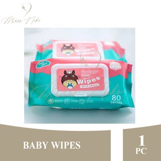 BABY WIPES 80pcs per pack(Non-Alcohol-wetwipes)