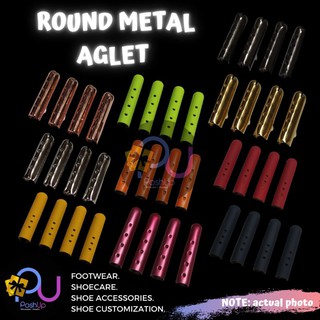 Shoelace Round Metal Aglet 4Pc - PoshUp