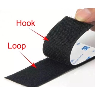 Hook and Loop with 3M Adhesive (5pairs/pack)