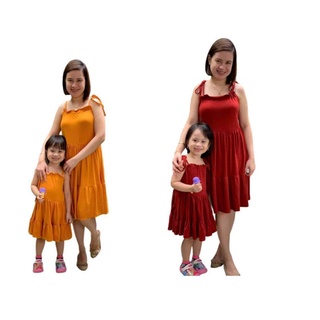 MOTHER AND DAUGHTER SET DRESS