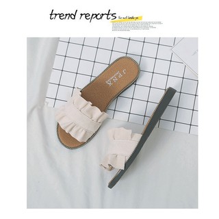 Korean fashion slippers flats sandals for woman (7)