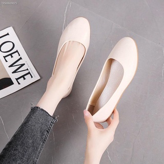 ▤❁Flat single shoes women s 2021 spring and autumn new shallow mouth soft bottom round toe non-slip (9)