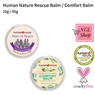 Human Nature Comfort Balm & Rescue Balm 10g / 45g