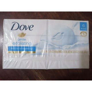 Sold Per Bar/Piece Dove Gentle Exfoliating Beauty Bar For Renewed Skin 106g/Bars