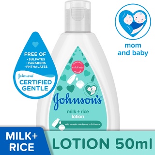 ❂Johnson's Milk+Rice Lotion 50ml