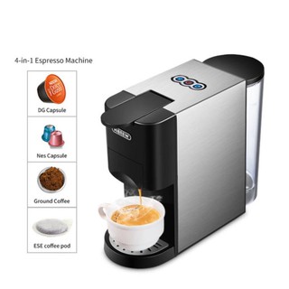 [Ready Stock] 4-in-1 Coffee Maker for Nespresso/Dolce Gusto Capsule/Ground/ESE pods Coffee