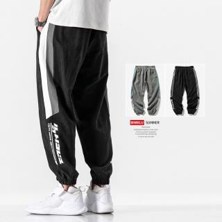 Maxfashion Men Casual Sports Pants Gym plus size Joggers hip hop Drawstring trousers