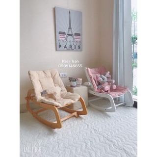 Rocking chair multi-function wooden chair