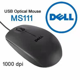 Dell Laptop USB Wired Optical Mouse Computer MS111