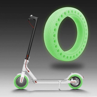 8.5 Inches Glow in the Dark Honeycomb Solid Tubeless Tires Compatible with Xiaomi Scooters.