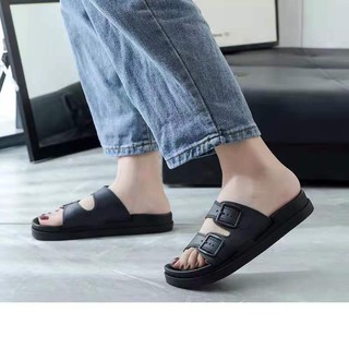Fashion summer two strap plain comfortable slippers for women