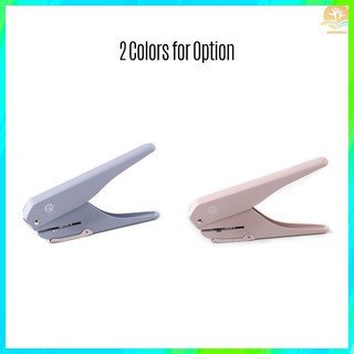 M^M COD KW-trio Handheld DIY Mushroom Single Hole Punch Puncher Paper Cutter with Ruler for Office Home School Students