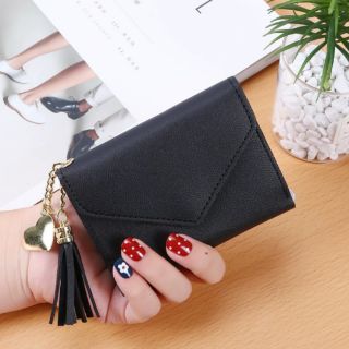 Yvon Korean fashion tassel short wallet coin purse & card package women bag #107 (5)