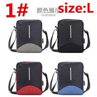 korean men bags Anti-theft package shoulder bag sling bag (2)