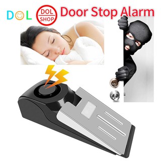 120DB Door Stop Alarm Wireless Portable Mini Alert Home Dormitory Travel Security Alarm System