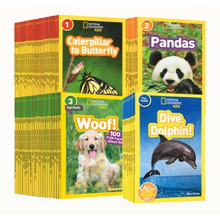 National Geographic Kids Readers Pre K - Level 3 Reading Independently English Books School 1st