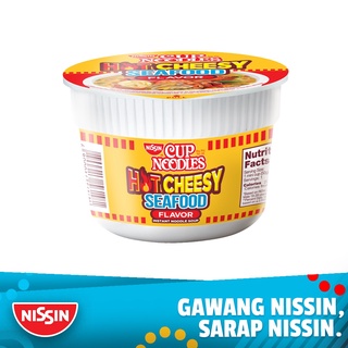 Nissin Cup Noodles Mini Hot Cheesy Seafood Anniv