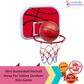 MaiBaby Essentials Basketball Hoop Mini Basketball Netball Hoop For Indoor Outdoor Kids Game