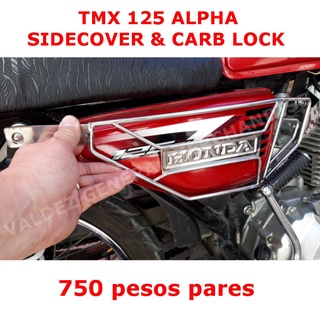 motorcycle cover☑TMX 125 Alpha Sidecover Lock Assembly, Side cover