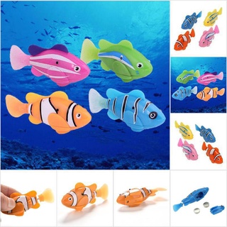 Swimming vest snorkeling mask diving goggles ┇№【fors•GTH】Swimming Robot Fish Activated in Water Magi
