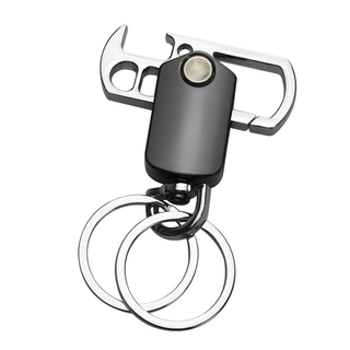 Stainless KEY CHAIN Metal keychain Keyring multi-functional Unboxing knife fingertip spinner bottle opener car key chain Alloy