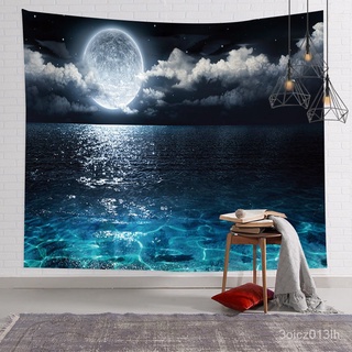 insStarry Sky Hanging Cloth Decoration Living Room Bedroom Tapestry Internet Sensation Background Cl