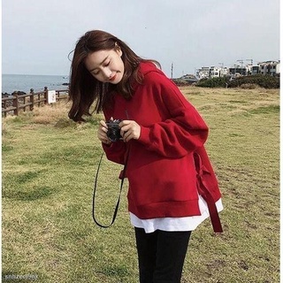 卍₪Maternity qiu dong season hooded fleece han edition add wool suit qiu dong outfit coat loose two-p