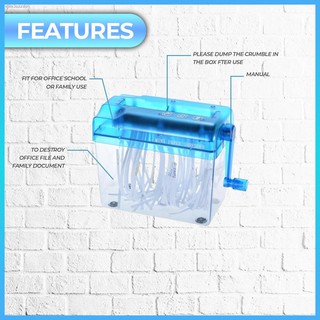 Wholesale price✌✲✌Manual Paper Shredder A4 Handheld Paper Cutting Tool Office Supplies