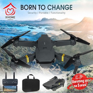 E58 Mini RC Drone Quadcopter RTF WiFi FPV Camera HD 720P 4K Video Wide Angle Foldable Helicopter Toy