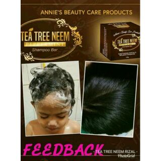 tea tree neem shampoo bar hair grower anti lice ANTI DANDRUFF SHAMPOO BAR