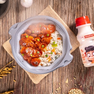 【spot goods】✤ﺴ❈【Available】Xiao Yang Self Heating Instant Rice Meal with Yogurt Drink (SAUSAGE) - 2