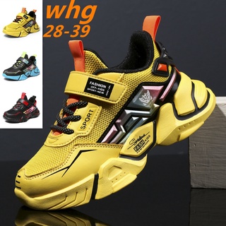 COD Children's Sports Shoes 12 Years Old Kids Sneakers Boys Net Shoes Ready Stock Size 28-39
