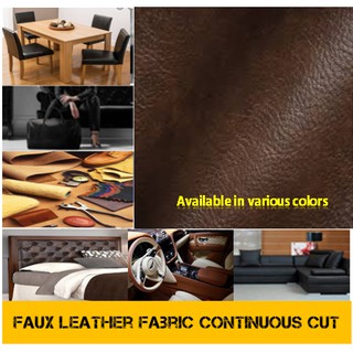 Faux Leather Upholstery Fabric per Yard