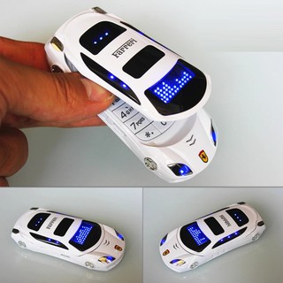 F15 Flip Cellphone 1.8Inch 800mAh MP3 Player FM Radio Recorder Dual Sim Car Model Phone - Black